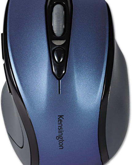 Kensington Pro Fit Mid-Size Wireless Mouse, Sapphire Blue (K72421AM)