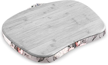 Jasenna Lap Laptop Desk - Portable Lap Desk with Pillow Cushion, Fits up to 15.6 inch Laptop for Home Office Students Use as Computer Laptop Stand, Book Tablet(1-Light Grey)