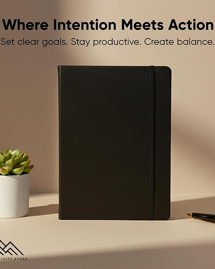 Undated, 2026 Planner, 8.5" x 11" - The #1 Productivity Planner to Achieve Your 2026 Goals - Planner 2026-2027 by PRODUCTIVITY STORE (A4, BLACK)