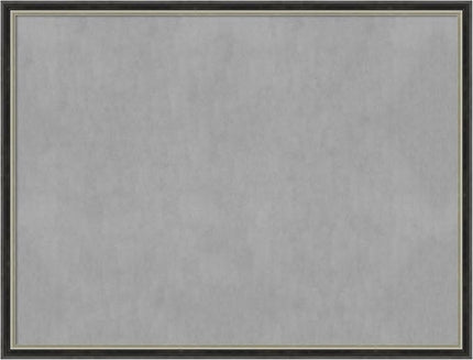 Amanti Art Black Framed Magnetic Board 19x25 Medium Vision Board for use with Magnets, 100% Metal Sheet to Display Items as Office Decor or for Home Organization in mudroom, Kitchen or Kids Room