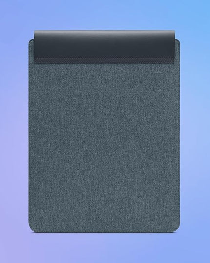 Lenovo Slim Laptop Sleeve 14 Inch Notebook/Tablet - Compatible with MacBook Air/Pro - Eco-Friendly Lightweight Case with Accessory Pocket & Magnetic Closure - Teal