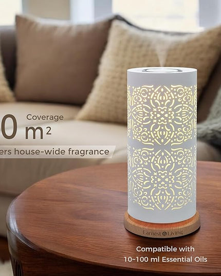 Earnest Living Waterless Diffuser 100ml Nebulizing Diffusion System for Studio Home Office Hotel Spa