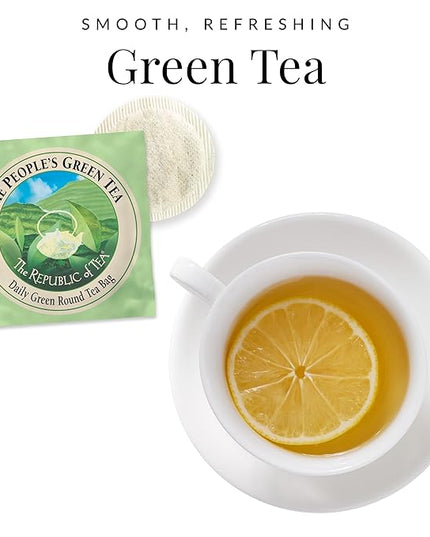 The Republic of Tea – Countertop Tea Display, Assortment of 9 Flavors, 450 Individually Wrapped Tea Bags
