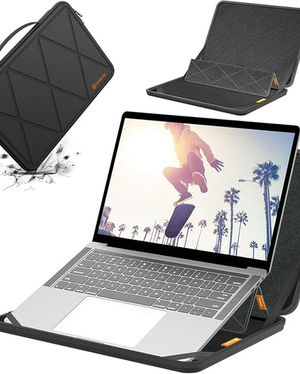 Smatree MS79 Hard EVA Protective Sleeve Case with Stand Compatible for 15.6 inch HP Envy X360 15-fh0097nr, for Pavilion x360 Convertible - 15-er1000, for HP Envy X360 15-ew1047nr Laptop Notebook Bag