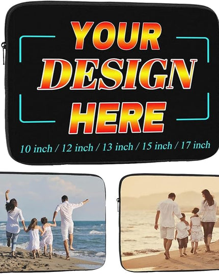 Personalized Laptop Sleeve Shockproof Protective Laptop Case Briefcase Computer Cases for Laptop/Notebook/Tablet Carrying Computer Bag (Customized, 15 inch)