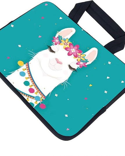 AMARY 11.6" 12" inch Laptop Handle Bag Neoprene Notebook Carrying Pouch Chromebook Sleeve Ultrabook Case Tablet Cover Fit Apple MacBook Air HP DELL Lenovo Asus Samsung (Alpaca)