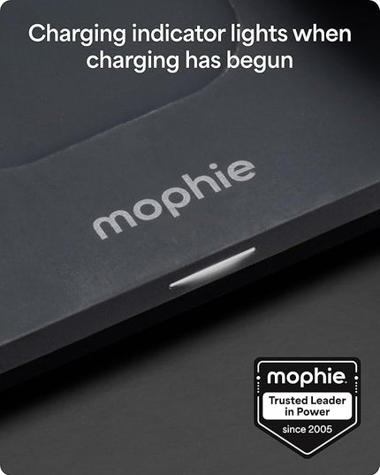 Mophie Max Dual Charging Stand for AirPods Max Headphones – Auto Sleep Mode, Premium Anti-Scratch Design, Magnetic USB-C for Effortless Alignment, Charges AirPods & Qi Devices