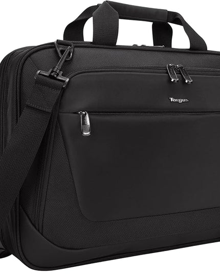 Targus CityLite Laptop Briefcase Shoulder Messenger Bag for 15.6-Inch Laptop, Black (TBT053US)
