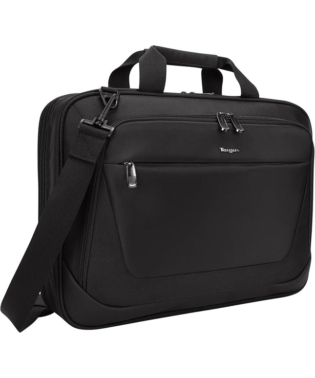 Targus CityLite Laptop Briefcase Shoulder Messenger Bag for 15.6-Inch Laptop, Black (TBT053US)