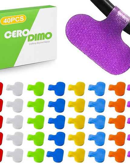 40 PCS Cable Labels, Multi-Color Cord Tags for Electronics, Write On Wire Labels, Reusable Tags, Cable Management Identification