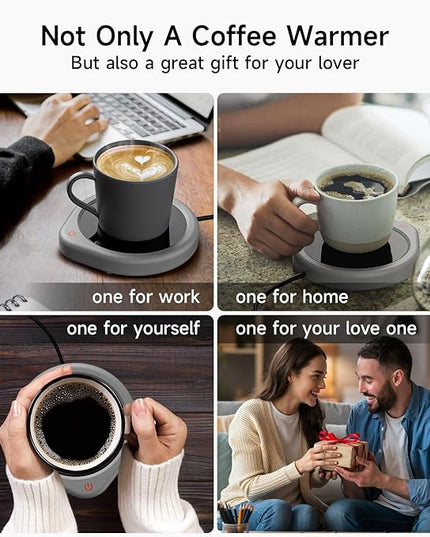 Oracer Coffee Mug Warmer, Cup Warmer for Desk with Auto Shut Off, Electric Beverage Tea Water Milk Warmer with Smart Temperature Settings, Heating Plate Candle Wax Warmer