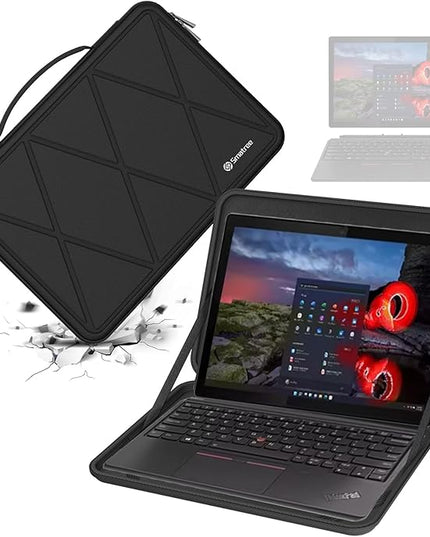 Smatree Hard EVA Protective Sleeve Case Compatible for 11.6 inch Lenovo 500e/500w/300w Gen 3/2, Lenovo 300e Gen2/3/Chromebook 2nd Gen, for 12.3 inch ThinkPad X12 Detachable Sleeve (X8016)