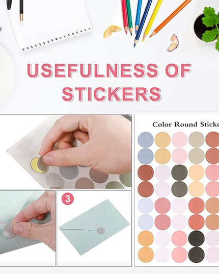 91 Pcs Stationery Paper Envelopes Set Includes 60 Lined Writing Paper & 30 Envelopes with 48 Colorful Round Dot Stickers, Cute Vintage Letter Writing and Stationery Paper Envelopes(10Style)