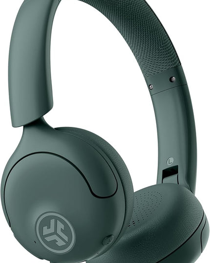 JLab Go Lux ANC Wireless Headphones, Sage, Hybrid Active Noise Cancelling, Premium On-Ear Bluetooth Headset, Customizable Sound, Be Aware Mode, Cloud Foam Comfort, Multipoint Connection