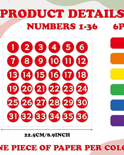 18 Sheets Classroom Laptop Labels-Chromebook Color Coding Stickers with Round & Rectangular Styles,Paper Cable Label Chromebook Labels to Write for Teacher Classroom Computer Management (6 Color)