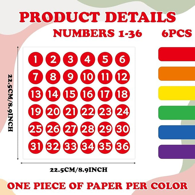 18 Sheets Classroom Laptop Labels-Chromebook Color Coding Stickers with Round & Rectangular Styles,Paper Cable Label Chromebook Labels to Write for Teacher Classroom Computer Management (6 Color)