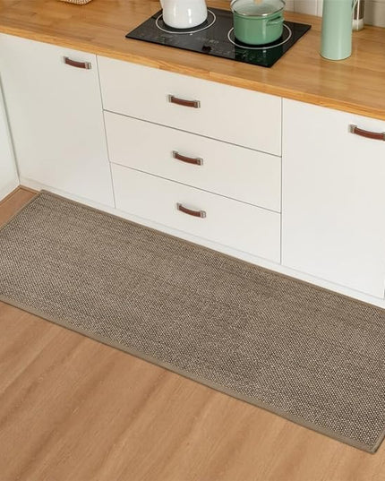 Artoid Mode Non Skid Washable Kitchen Rugs Mats Doormat, Rubber Backing Absorbent Rugs for Kitchen Door Mat Kitchen Mats Floor Mats Front of Sink 17x47 Inch