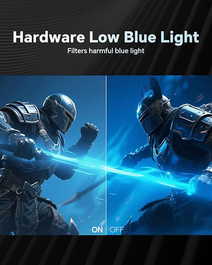 KTC Gaming Monitor 27 Inch | 2K@200Hz (OC 210Hz) | Built-in Speakers | Fast IPS Panel | 1ms Response Time (MPRT) | 450 cd/㎡ Brightness, HDR400 | Adaptive Sync | 131% sRGB, 97% DCI-P3, ΔE＜2 | White