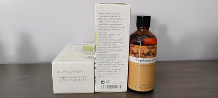 PHATOIL Frankincense Essential Oil 100ML, Essential Oils for Diffuser, Humidifier, Aromatherapy, Perfect for DIY Soap, Candle, Bath Bombs Making