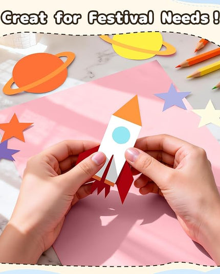120 Sheets Cardstock 8.5x11, 65lb Colored Card Stock, 15 Assorted Colors Construction Paper, 180gsm Thick Printer Paper for Printing, Painting, Card Making, Kids School Supplies,Party Decorations