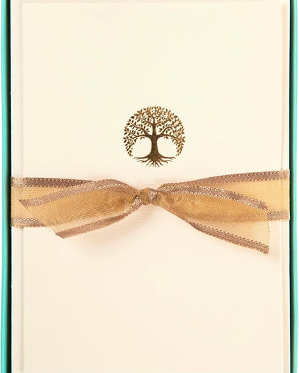 Graphique Box of Cards, Tree - Includes 10 Cards with Matching Envelopes and Storage Box, Cute Stationery Made of Durable Heavy Cardstock, Cards Measure 3.25" x 4.75"