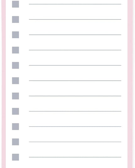 Graphique Magnetic Notepad, Pink To Do– 100 Sheets, 4” x 9.25” x .5” – Front Says, “To Do”, Sticks to Any Magnetic Surface, Perfect for Shopping and Grocery Lists, Makes a Great Gift