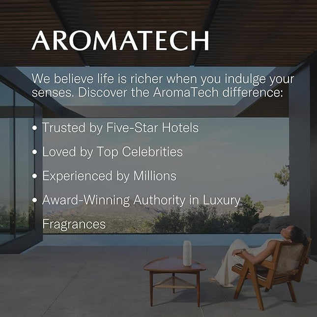 Noir Aromatech Noir Aroma Essential Oil Blend: Hotel Inspired Aromatherapy with for Ultrasonic Diffusers & Nebulizers - 0.3 fl oz, 10 mL
