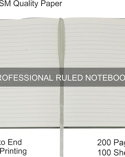 20 Pack Journals for Writing College Ruled Notebooks Journal in Bulk, Hardcover Notebooks (200Pages) for Note Talking, Lined Bullet Journals for Home School Office, 5.7"x8.4", Olive Green