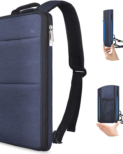 ZINZ Slim & Expandable Laptop Backpack 15 15.6 16 Inch Sleeve, Spill-Resistant Notebooks Bag Case for Most 14-16 Inch MacBooks Surface-Books Dell HP Lenovo Asus Computers,B01L01