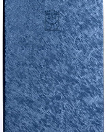 Undated Daily Planner – 6-Month A5 Productivity Organizer with Full Page Per Day, Hourly Schedule, Goal Setting, Habit Tracker, Weekly & Monthly Pages – Hardcover Time Management Notebook (Blue)
