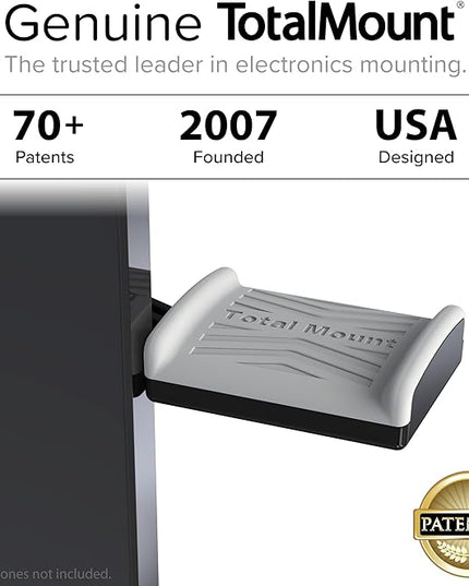 TotalMount Monitor Stand for Headphones and Headsets (Premium-Grade Holder Saves Desk Space and Protects Headphones)