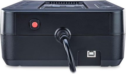 CyberPower EC850LCD Ecologic UPS Battery Backup and Surge Protector, 850VA/510W, 12 Outlets, ECO Mode, Compact, UL Certified