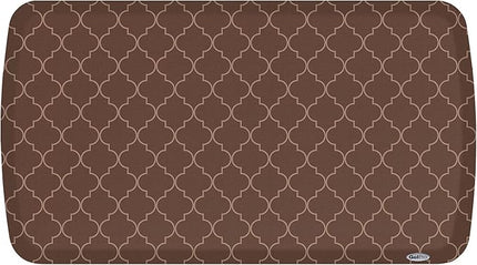 GelPro Elite Premier Anti-Fatigue Kitchen Comfort Floor Mat, 20x36", Lattice Java Stain Resistant Surface with therapeutic gel and energy-return foam for health & wellness