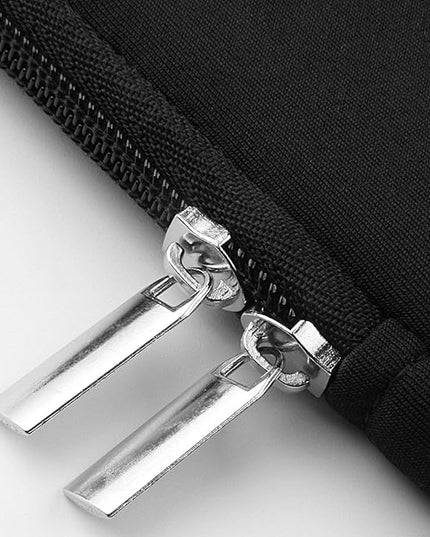 Laptop Sleeve 15.6" for MacBook Pro 16 inch Mac Air 15 inch M4 M3 Compatible with Hp Lenovo Dell Acer Computer Laptop Bag Sleeve Carrying Case Cover Protective Skin 15.6-16 inch Accessories Black