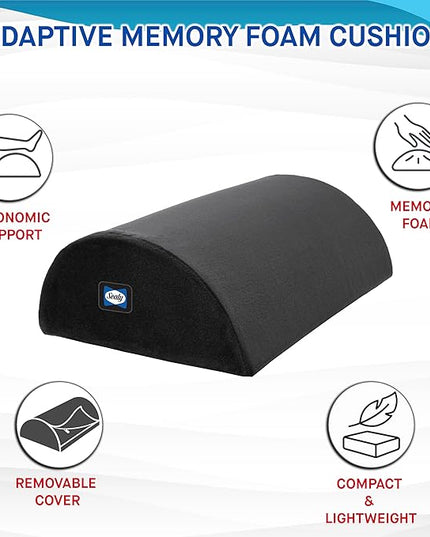 Sealy Foot Rest for Under Desk at Work – Ergonomic Foot-Stool, Foot-Rest for Couch – Versatile Footrest Underdesk for Office & Home, Small Foot-Rest for Chair, Heated Footrest Under Desk