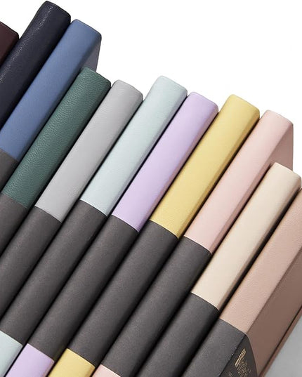 &And Per Se Lined Journal Notebook, 160 Pages, A5 5.7 x 8 inches College Ruled Thick Paper Notebook Journals for Writing, Hardcover Notebooks for Women Men Office School (1 Pack, Dark Blue)