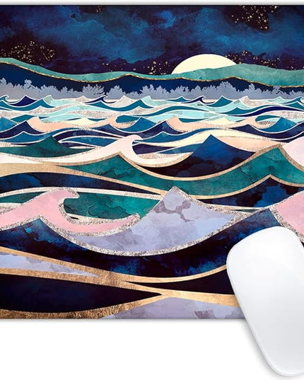 Moonlit Ocean Mouse pad Customized Mousepad Non-Slip Rubber Base Mouse Pads for Computers Laptop Office Desk Accessories Mouse pad
