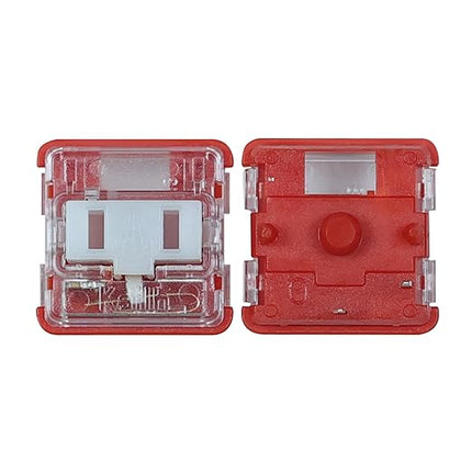 Kailh PG1350 Choc V1 Mechanical Keyboard Switch kailh Low Profile switches for Mechanical Gaming Keyboard, 5-Pin Switches (Red Pro-35PCS)