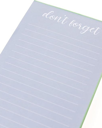 Graphique White Hydrangeas Magnetic Notepad, 100 Tear-Away Sheets for Grocery, Shopping & To-Do Lists, Writing Pad for Fridge, Kitchen, Office