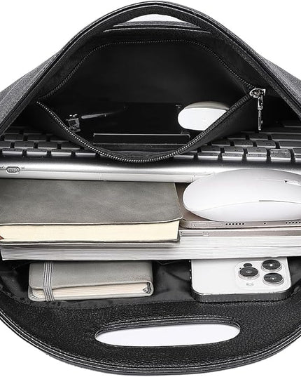 Official Document Computer Bag Stylishly Sleek with Multiple Compartments and Easy to Carry Design
