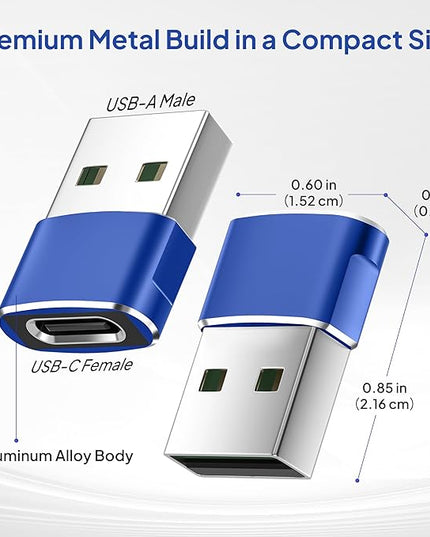 Elebase for Apple Watch Series 11 SE Ultra 3 Adapter,USB to USB C Adaptor,Type C Female to A Male Cable Converter for iWatch 9 10 9,Airpods 4 2,iPad 8th 9th 10th Air 4th 5th Mini 7 7th 6th Generation