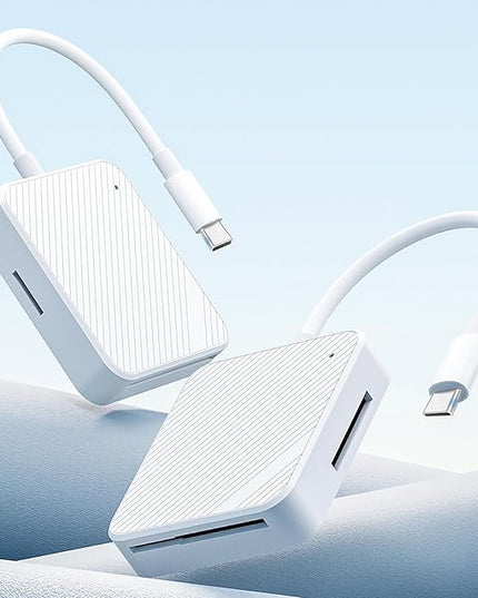 Multi-Slot High-Speed Type-C USB-C Memory Card Reader Smart Media M2 SD SM XD 4-in-1 Adapter Hub Multi-Card Reader Accessory