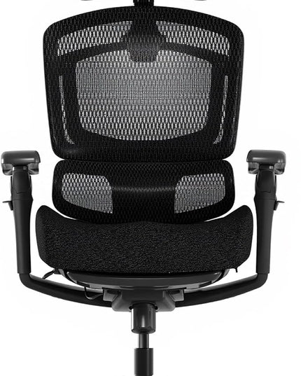 FLEXISPOT ErgoX-PRO Ergonomic Office Chair with Footrest Black – Cloudtech Cushion, 5D Lumbar, 7D Armrests, 4D Headrest, 551LBS Capacity – Office, Gaming, Home