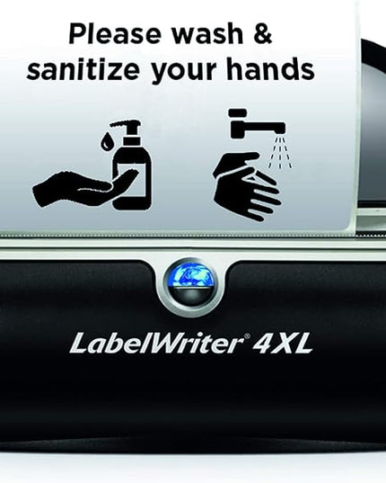 DYMO Authentic LW Extra-Large Shipping Labels for LabelWriter Label Printers, White, 4" x 6", 10 Rolls of 220 (2200 Total)