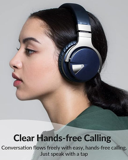 Million Sold 10 Years Classic E7 Active Noise Cancelling Headphones with Upgraded Noise Cancellation, Bluetooth Headphones Wireless with HD Sound Vivid Deep Bass, for Home Office Travel Birthday Gift