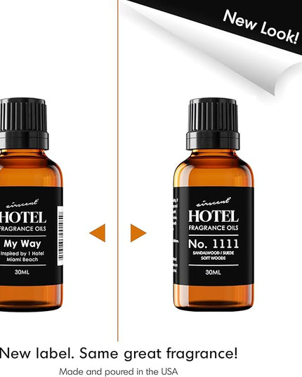 AirScent My Way Diffuser Oil Inspired by The 1 Hotel Miami Scent - Premium My Way Fragrance Oil Blend - 30 mL, 1 fl oz Glass Dropper Bottle for Ultrasonic and Waterless Diffusers and Crafting