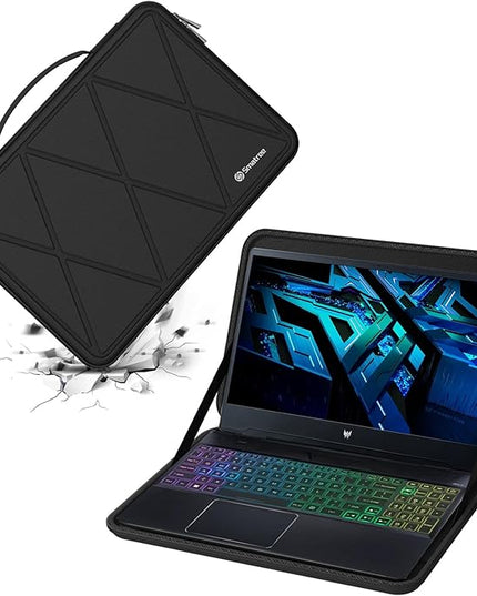 Smatree Hard EVA Protective Sleeve Case Compatible for 16 inch Acer Nitro V 16 ANV16-41-R2WT Gaming Laptop, for 15.6 inch Acer Predator Helios 300 PH315-55 Sleeve Slim Case (X8318)