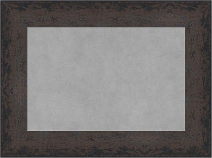 Amanti Art Black Framed Magnetic Board 17x23 Small Vision Board for use with Magnets, 100% Metal Sheet to Display Items as Office Decor or for Home Organization in mudroom, Kitchen or Kids Room
