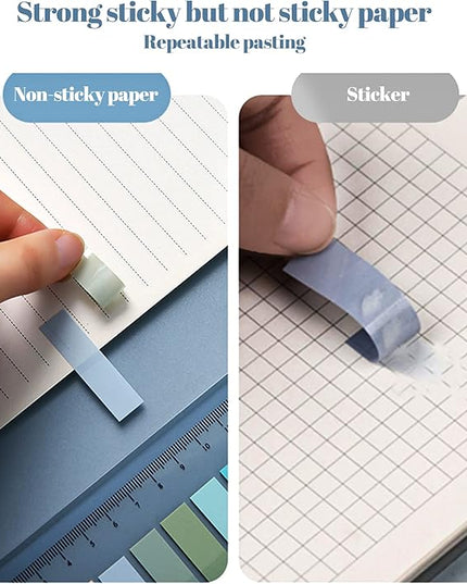 Golcellia Sticky Tabs Book Index Tabs, Page Tabs, Page Markers 1200 Pieces,60 Colors Annotation Tabs, Book Annotation Supplies
