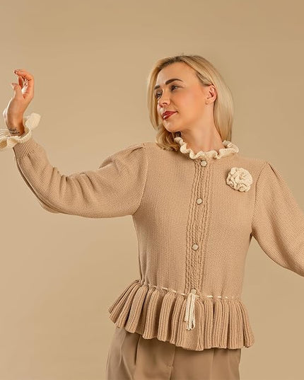 Kate Seamless Paper Backdrop for Photography Beige Cream Backdrop Paper (53''x16.4' Ivorine)